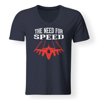 Thumbnail for The Need For Speed Designed V-Neck T-Shirts