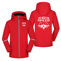 Thumbnail for The Need For Speed Designed Rain Coats & Jackets