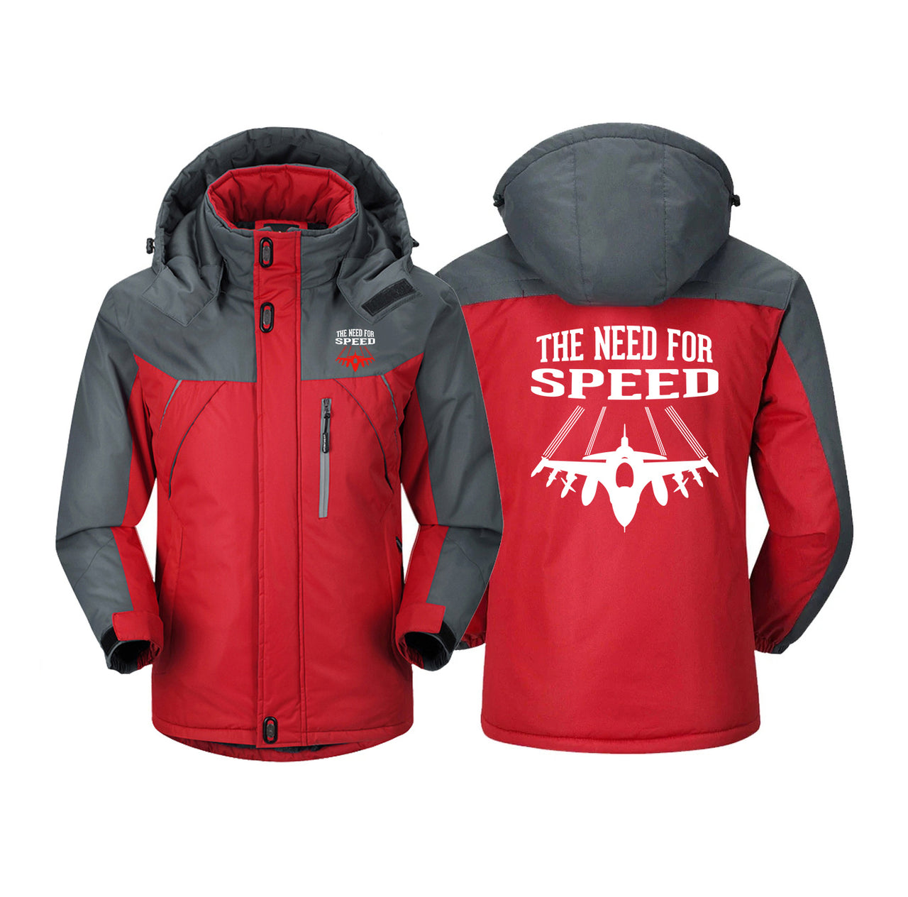 The Need For Speed Designed Thick Winter Jackets