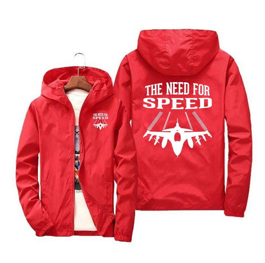 The Need For Speed Designed Windbreaker Jackets