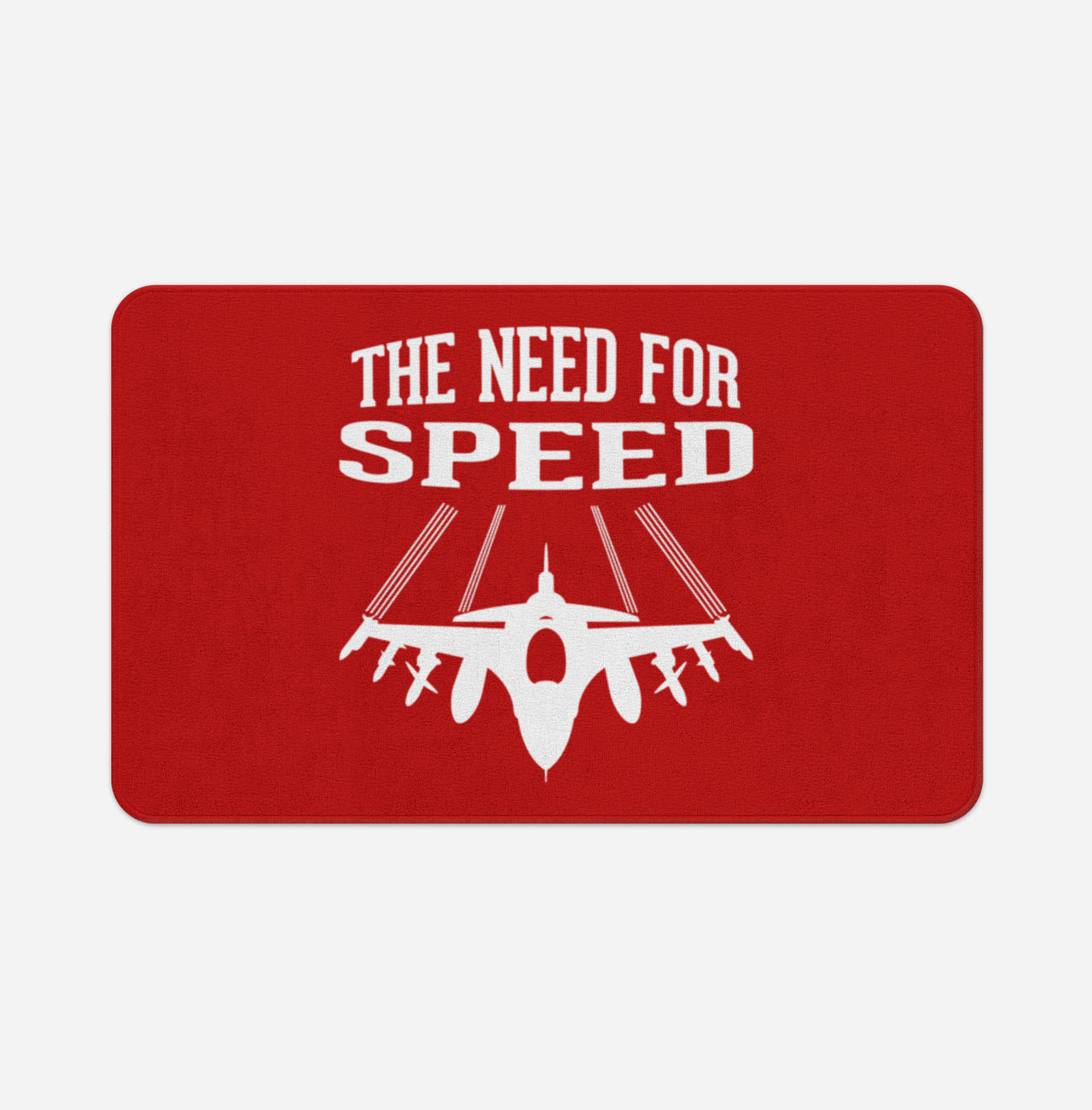 The Need For Speed Designed Bath Mats