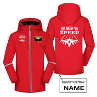 Thumbnail for The Need For Speed Designed Rain Coats & Jackets