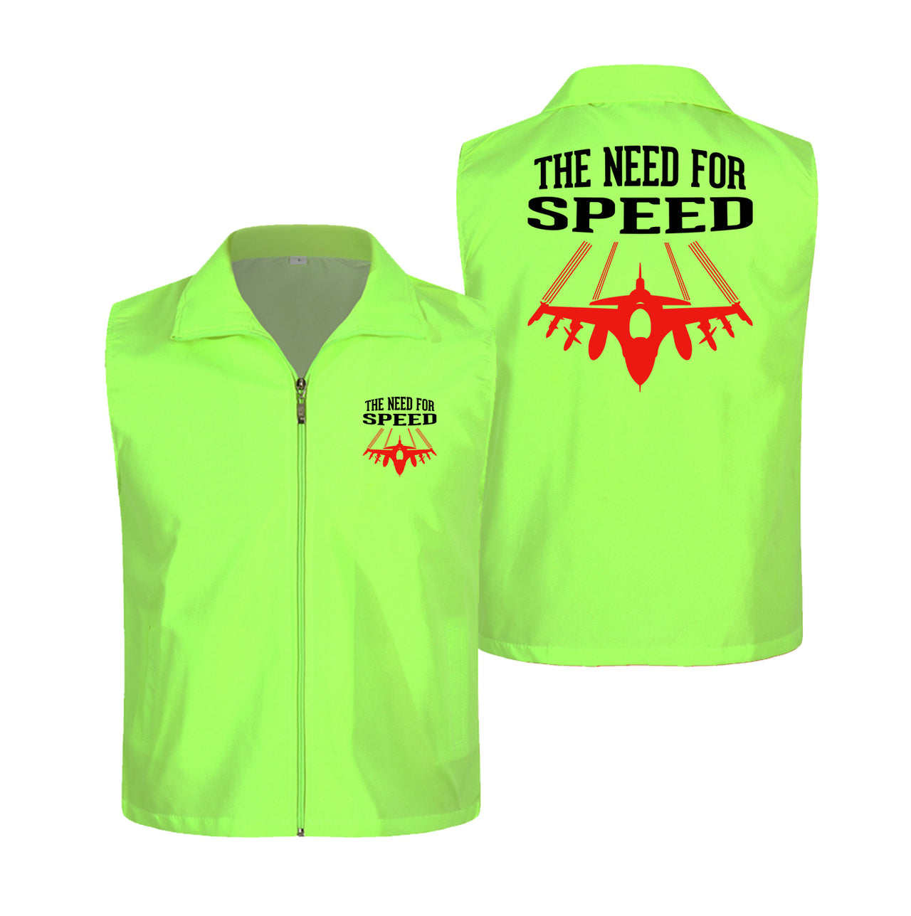The Need For Speed Designed Thin Style Vests