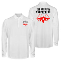 Thumbnail for The Need For Speed Designed Long Sleeve Polo T-Shirts (Double-Side)