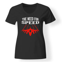Thumbnail for The Need For Speed Designed V-Neck T-Shirts