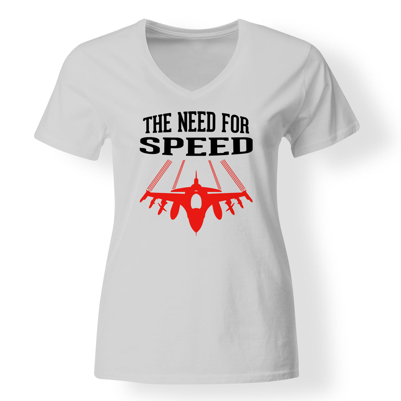 The Need For Speed Designed V-Neck T-Shirts