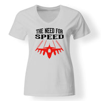 Thumbnail for The Need For Speed Designed V-Neck T-Shirts