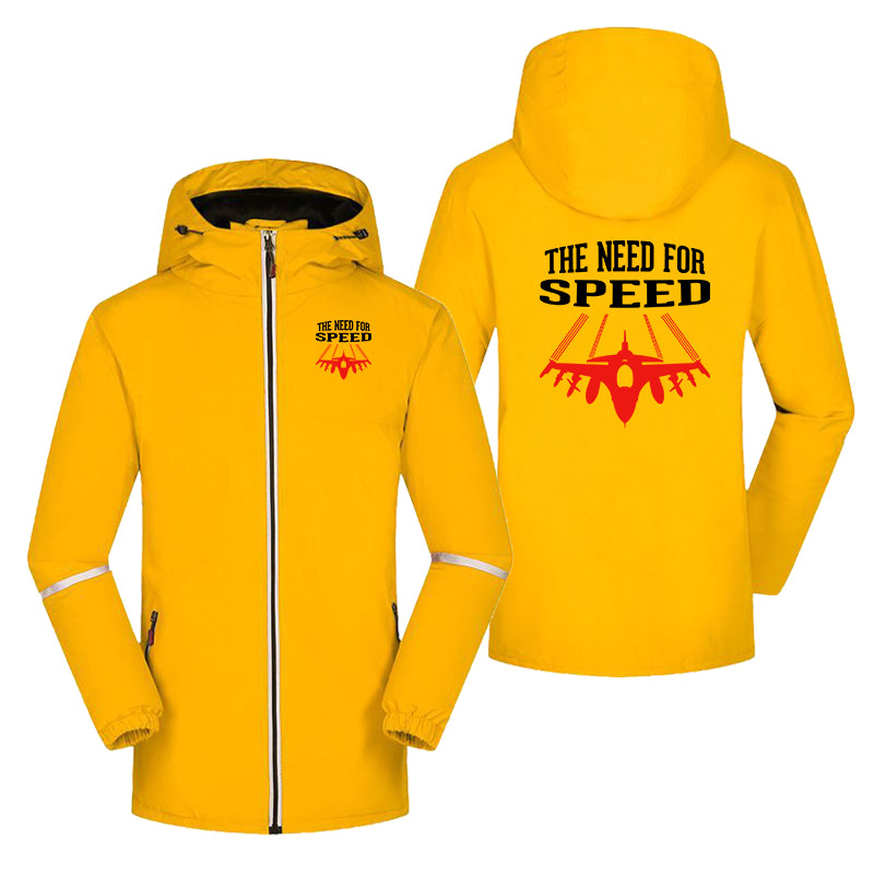 The Need For Speed Designed Rain Coats & Jackets