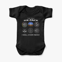 Thumbnail for The Only Six Pack I Will Ever Need Designed Baby Bodysuits