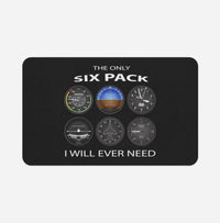 Thumbnail for The Only Six Pack I Will Ever Need Designed Bath Mats