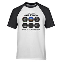 Thumbnail for The Only Six Pack I Will Ever Need Designed Raglan T-Shirts