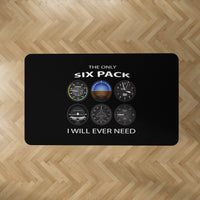 Thumbnail for The Only Six Pack I Will Ever Need Designed Carpet & Floor Mats