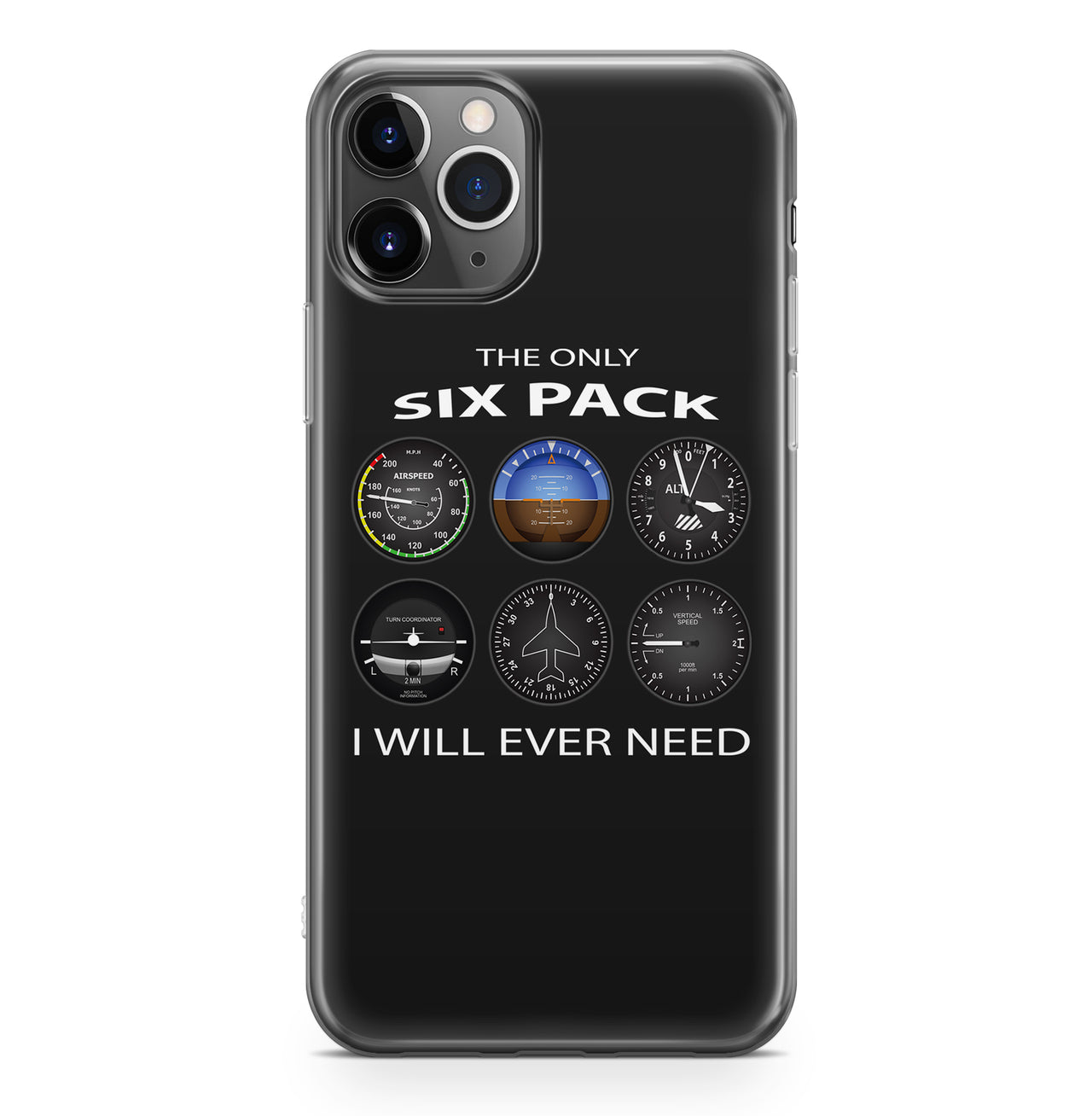 The Only Six Pack I Will Ever Need Designed iPhone Cases