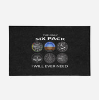 Thumbnail for The Only Six Pack I Will Ever Need Designed Door Mats