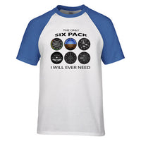 Thumbnail for The Only Six Pack I Will Ever Need Designed Raglan T-Shirts