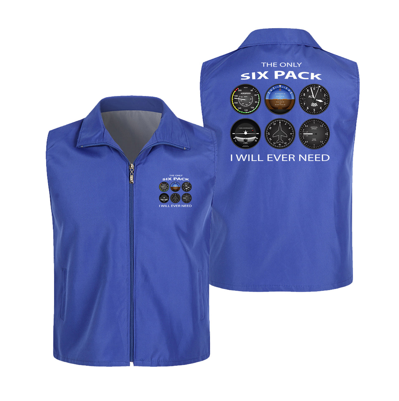 The Only Six Pack I Will Ever Need Designed Thin Style Vests