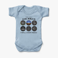 Thumbnail for The Only Six Pack I Will Ever Need Designed Baby Bodysuits