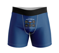 Thumbnail for The Only Six Pack I Will Ever Need Designed Men Boxers