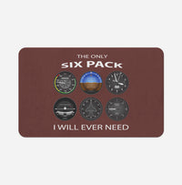 Thumbnail for The Only Six Pack I Will Ever Need Designed Bath Mats