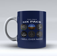 Thumbnail for The Only Six Pack I Will Ever Need Designed Mugs
