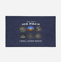 Thumbnail for The Only Six Pack I Will Ever Need Designed Door Mats
