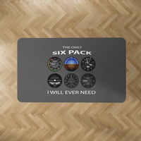 Thumbnail for The Only Six Pack I Will Ever Need Designed Carpet & Floor Mats