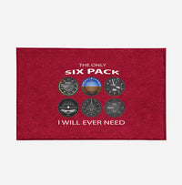 Thumbnail for The Only Six Pack I Will Ever Need Designed Door Mats