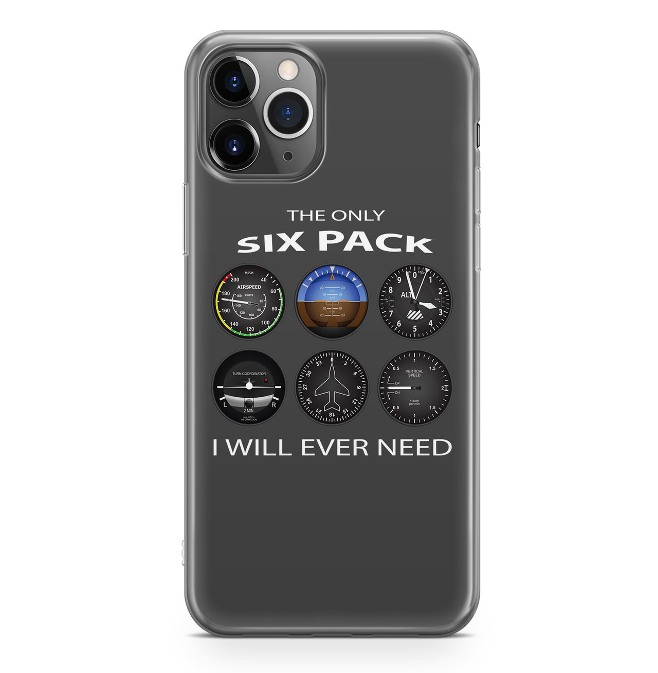 The Only Six Pack I Will Ever Need Designed iPhone Cases