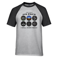 Thumbnail for The Only Six Pack I Will Ever Need Designed Raglan T-Shirts