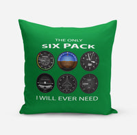 Thumbnail for The Only Six Pack I Will Ever Need Designed Pillows