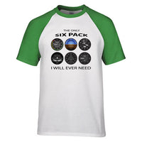 Thumbnail for The Only Six Pack I Will Ever Need Designed Raglan T-Shirts