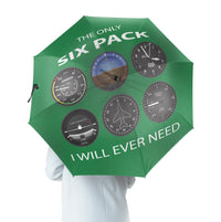 Thumbnail for The Only Six Pack I Will Ever Need Designed Umbrella