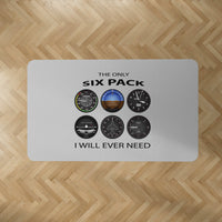 Thumbnail for The Only Six Pack I Will Ever Need Designed Carpet & Floor Mats