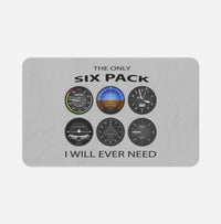 Thumbnail for The Only Six Pack I Will Ever Need Designed Bath Mats