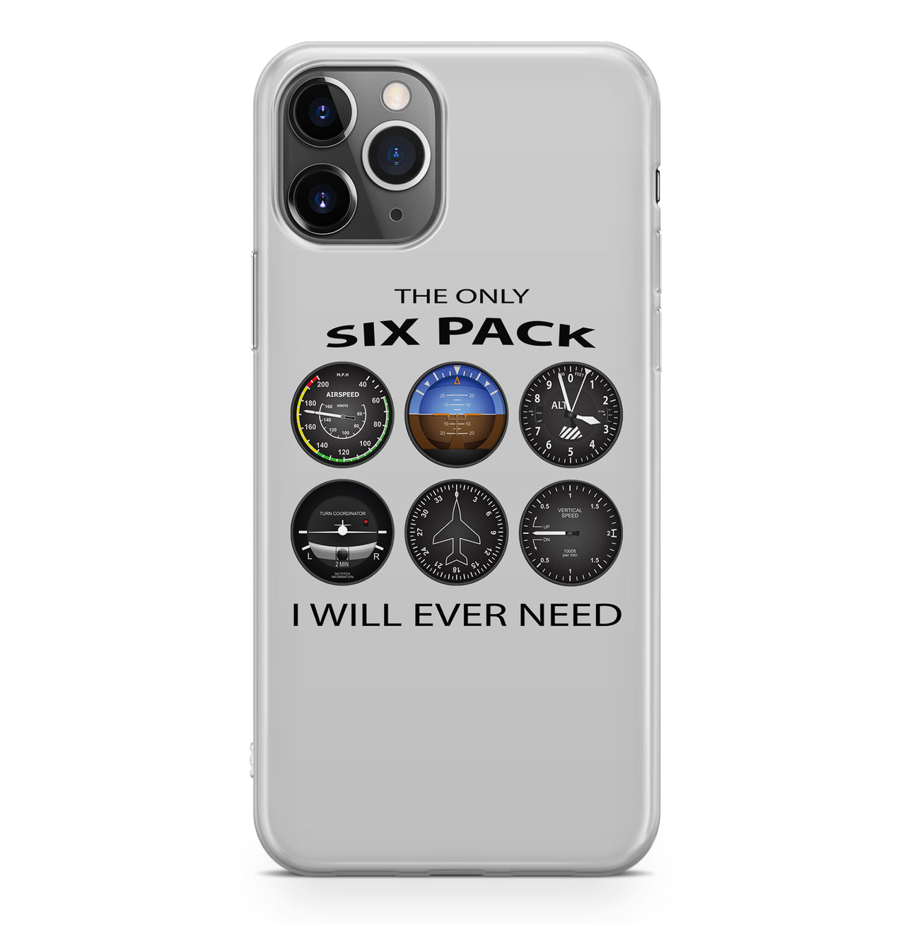 The Only Six Pack I Will Ever Need Designed iPhone Cases