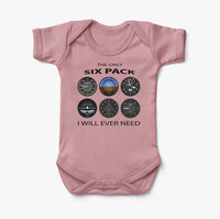 Thumbnail for The Only Six Pack I Will Ever Need Designed Baby Bodysuits