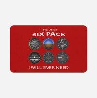 Thumbnail for The Only Six Pack I Will Ever Need Designed Bath Mats