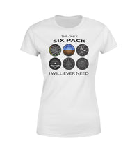 Thumbnail for The Only Six Pack I Will Ever Need Designed Women T-Shirts