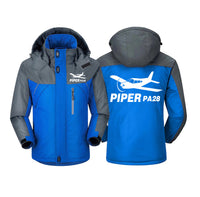 Thumbnail for The Piper PA28 Designed Thick Winter Jackets