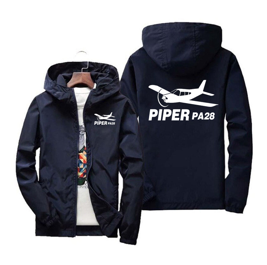 The Piper PA28 Designed Windbreaker Jackets