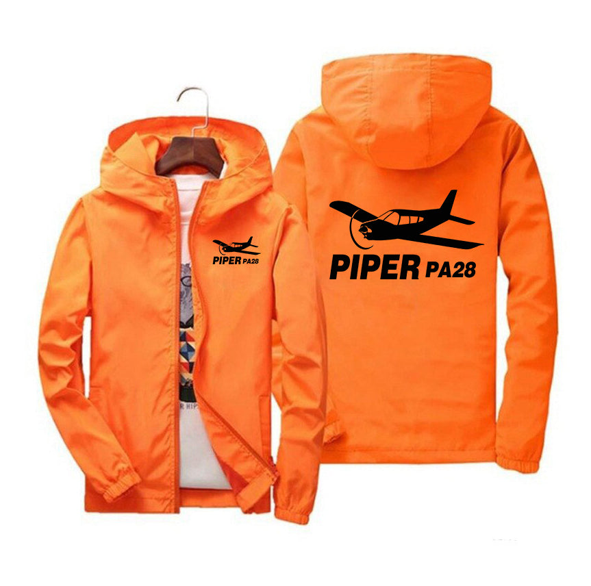 The Piper PA28 Designed Windbreaker Jackets