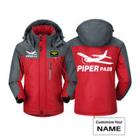 Thumbnail for The Piper PA28 Designed Thick Winter Jackets