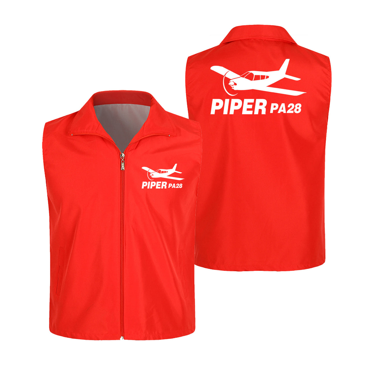 The Piper PA28 Designed Thin Style Vests
