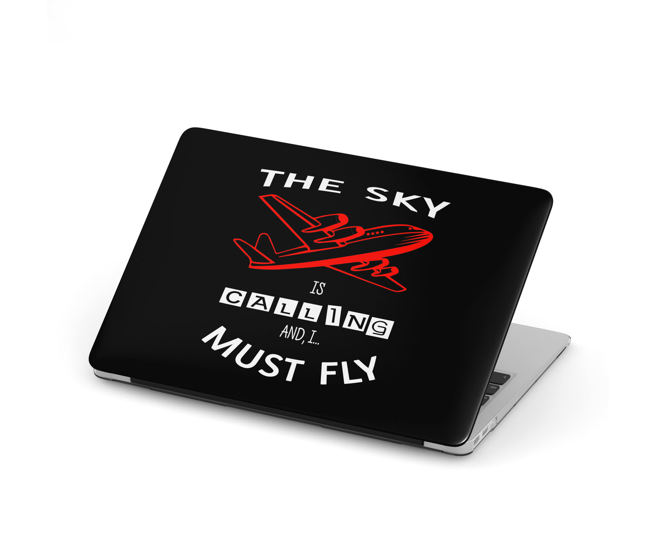 The Sky is Calling and I Must Fly Designed Macbook Cases