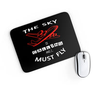Thumbnail for The Sky is Calling and I Must Fly Designed Mouse Pads