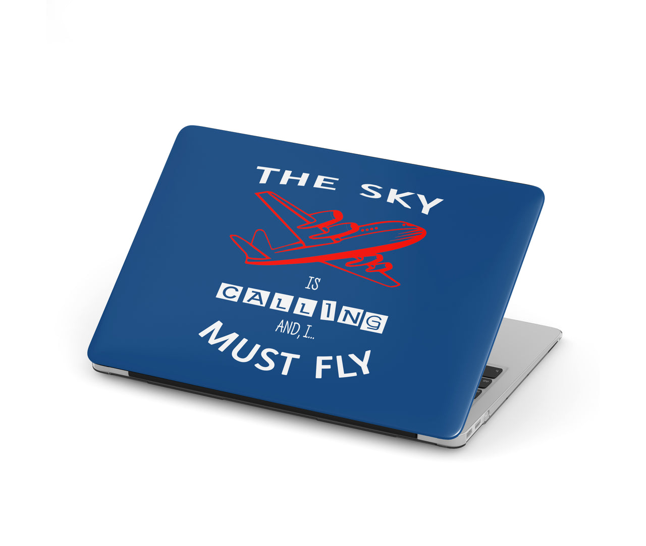 The Sky is Calling and I Must Fly Designed Macbook Cases