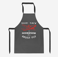 Thumbnail for The Sky is Calling and I Must Fly Designed Kitchen Aprons