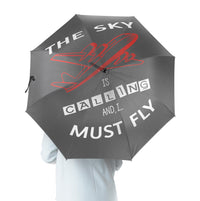 Thumbnail for The Sky is Calling and I Must Fly Designed Umbrella