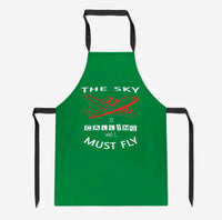 Thumbnail for The Sky is Calling and I Must Fly Designed Kitchen Aprons
