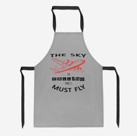 Thumbnail for The Sky is Calling and I Must Fly Designed Kitchen Aprons